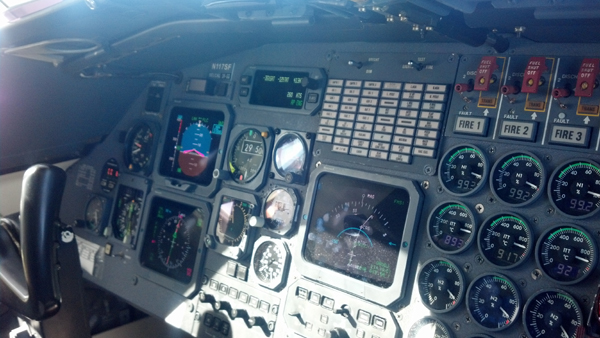 The Falcon 900B Panel
